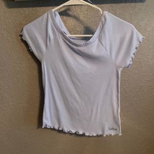Light blue justice top